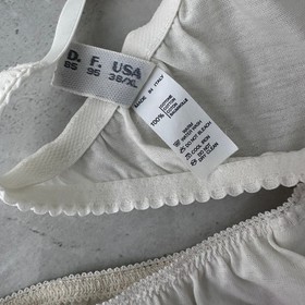 La Perla Bra Panties Knicker Set Vintage New In Gift Box made in Italy Size XL 4