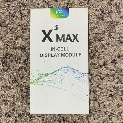JK Digital Display In-Cell Screen Digitizer Display for iPhone XS Max Black