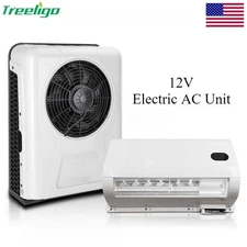 12V Split Electric AC Unit - Truck RV Caravan Trailers Car AC - Mobile Cooling 