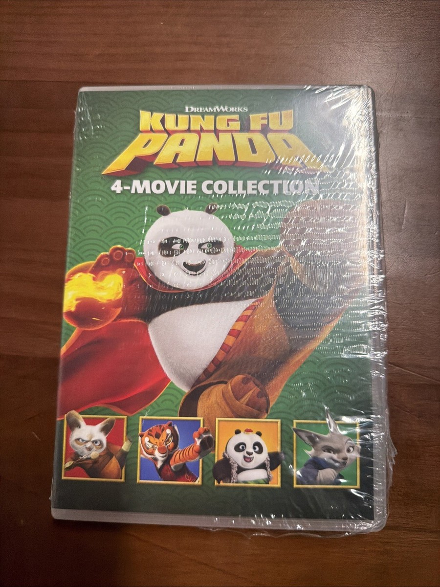 Kung Fu Panda 4 Movie Collection DVD New 191329262108| eBay