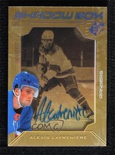 2020-21 SPx Shadow Box Auto Tier 2 70/75 Alexis Lafreniere #SBA-AL Auto 00d2