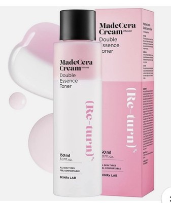 Skinrx Lab Madecera Cream Double Essence Toner 150ml All Skin Types-exp08/26