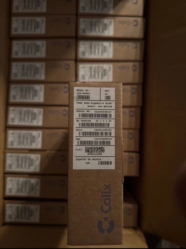 CALIX GigaSpire Mesh BLAST u4m - GM1028 - (100-05494 14) wi-fi 6 mesh router - Image 2 of 3