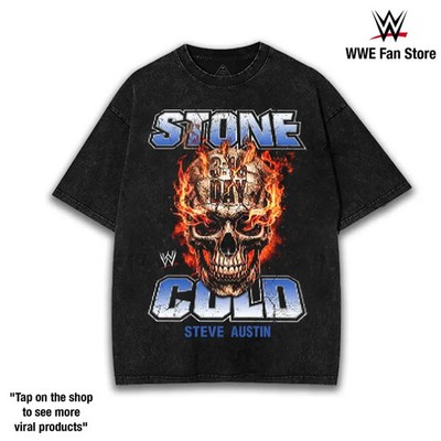 Stone Cold Steve Austin 3:16 Flaming Skull Legacy From Attitude Era Chao T-Shirt