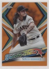 2019 Topps Chrome Future Stars Orange Refractor 11/25 Dereck Rodriguez #FS-8 zn0