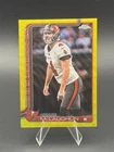 2025 Topps Chrome Football Yellow Wave Refractor Chase McLaughlin #288