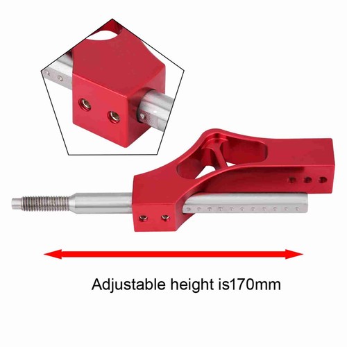 (Red)Car Stainless Steel Adjustable Height Lever Extension For Manual - Picture 4 of 15