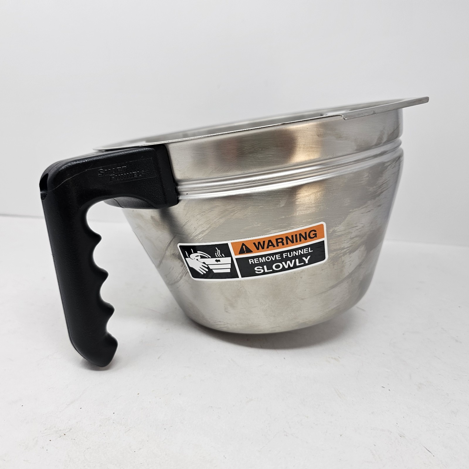 BUNN Stainless Steel Smart Funnel With Wire Basket For Coffee Maker 