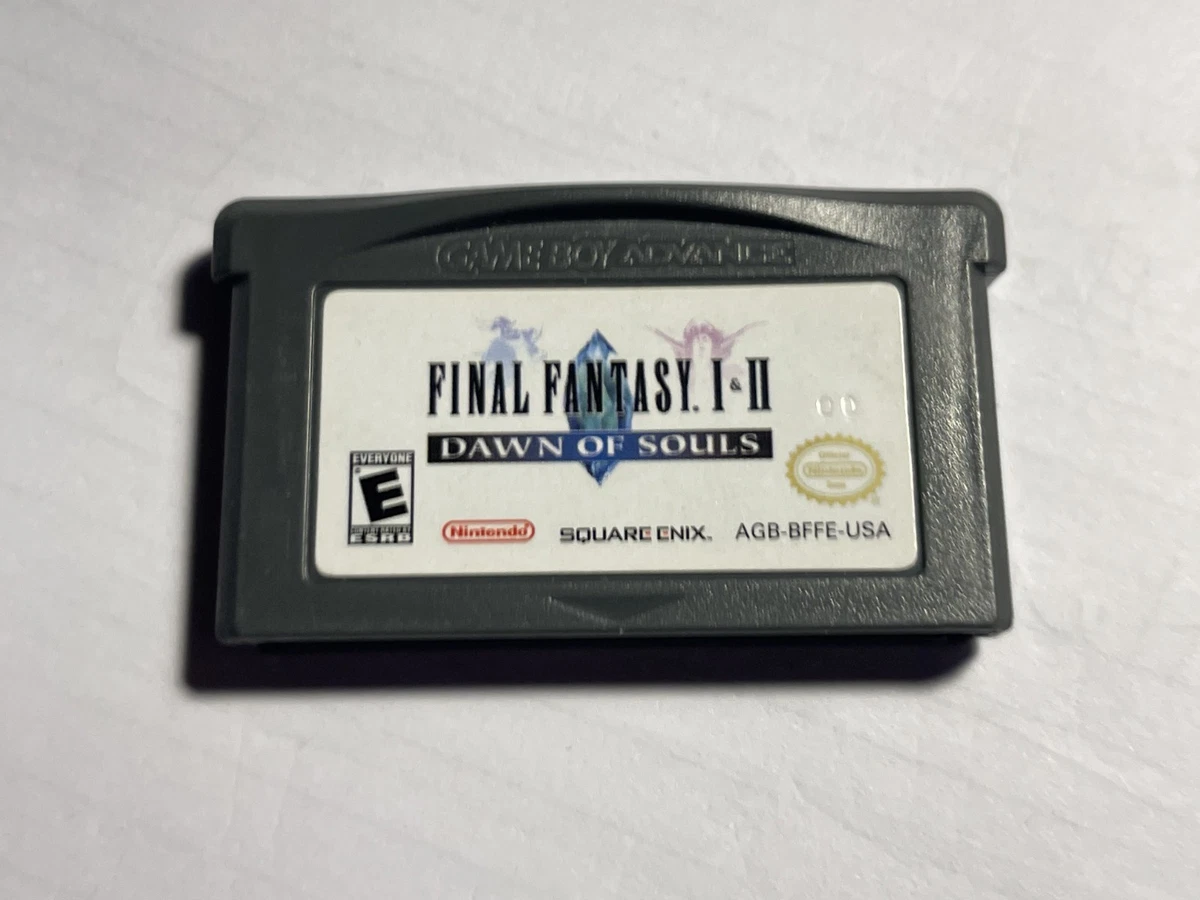 GBA Final Fantasy I-II ファイナルファンタジー 北米版 中 Final Fantasy I & II: Dawn of Souls Video Games for sale - eBay