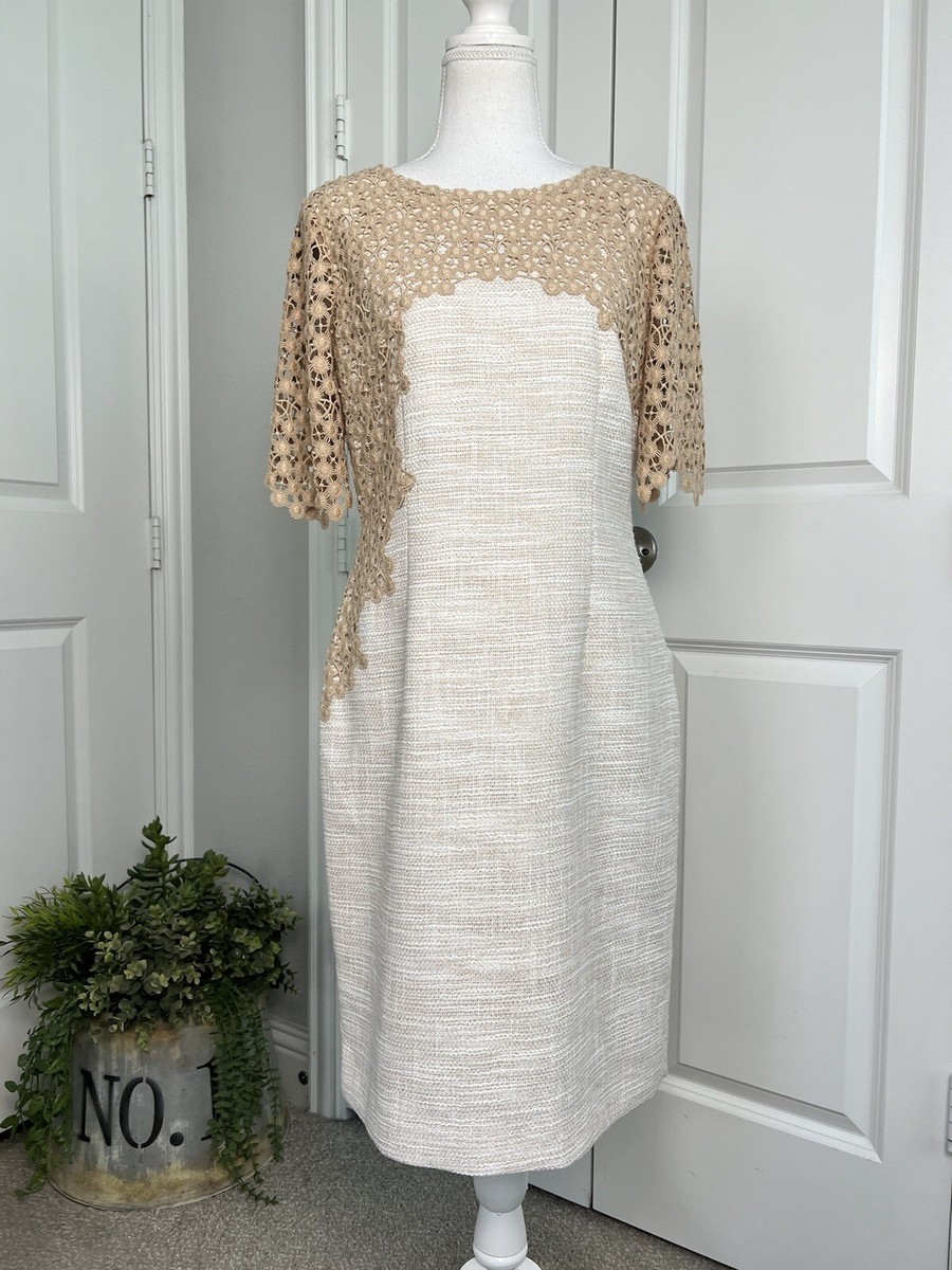 antonio melani brown dress Antonio Melani Sarai Corkscrew Boat Neck Sleeveless Sheath Maxi Dress