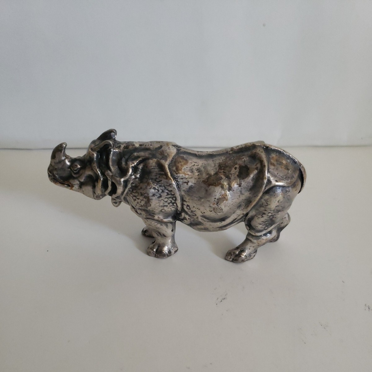 Vintage Peltro Pewter/Rhino Figurine/Italy. | eBay