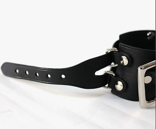 Fashion accessories JAM HOME MADE POST Leather bracelet Double Black Japan - Picture 6 of 9