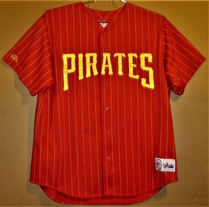 pittsburgh pirates red jersey