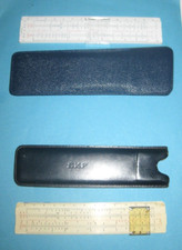 2 kleine Rechenschieber, Werbegeschenk SKF, Castell, A. Nestler Nr.11 ZR TOP 75G