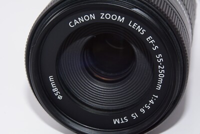 美品 Canon EF-S 55-250mm F4-5.6 IS STM Amazon.com : Canon EF-S 55-250mm f/4-5.6 is Image Stabilizer