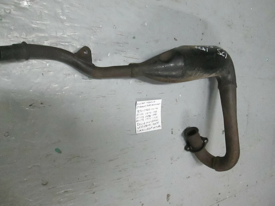 MONTAJE TUBO ESCAPE VINTAGE 1979-1981 DT125 / DT175 / MX175 3J0-14610-00-00 Foto 4 de 4