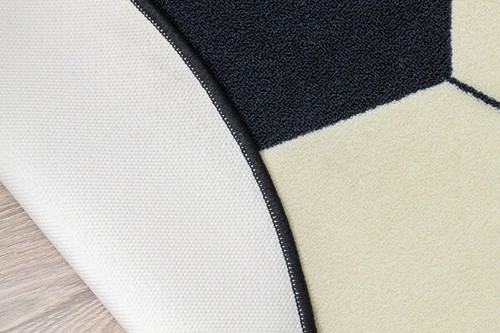 Soccer Round Shape Kids Play Area Rug Anti Skid Backing - 720 - Picture 7 of 11