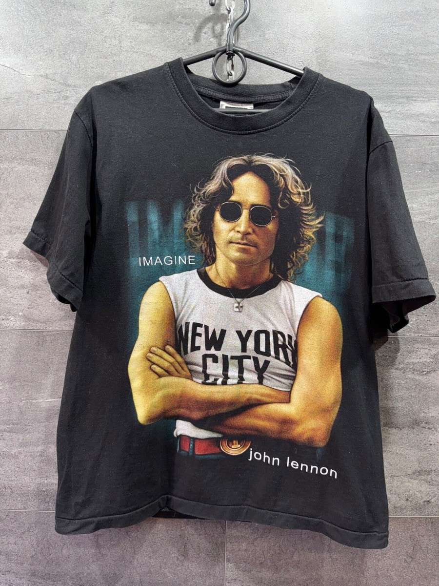 The Roxx Vintage 1990s JOHN LENNON “Imagine” Tee T-Shirt Size L | eBay