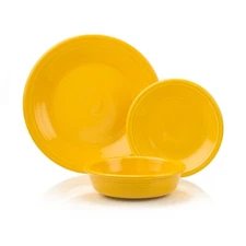 Fiesta® 3-Piece Classic Place Setting |Daffodil