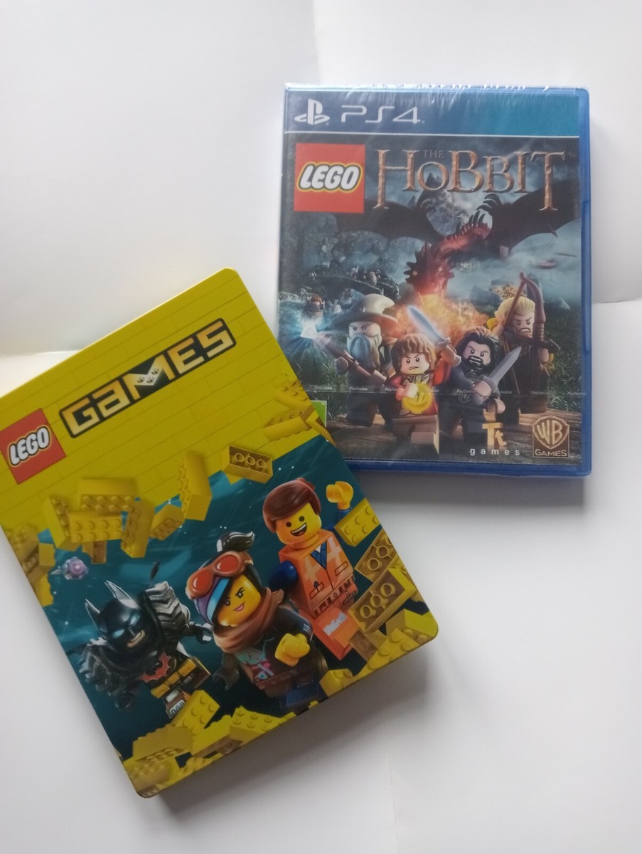 LEGO The Hobbit (PS4, 2020) With Lego Steel Book 5051892166256