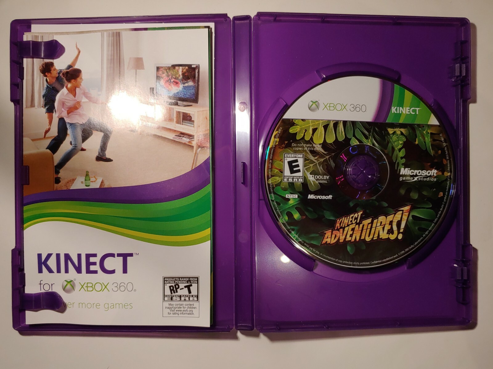 XBOX 360 Kinect Adventures! Game! | eBay