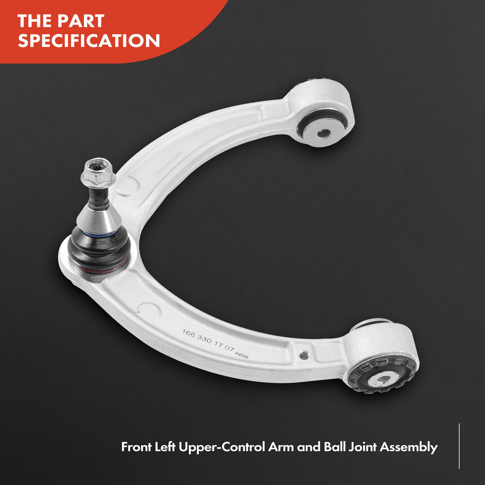 Front Control Arm Kits Upper & Lower for Benz W166 C292 X166 GL350 GLE ...