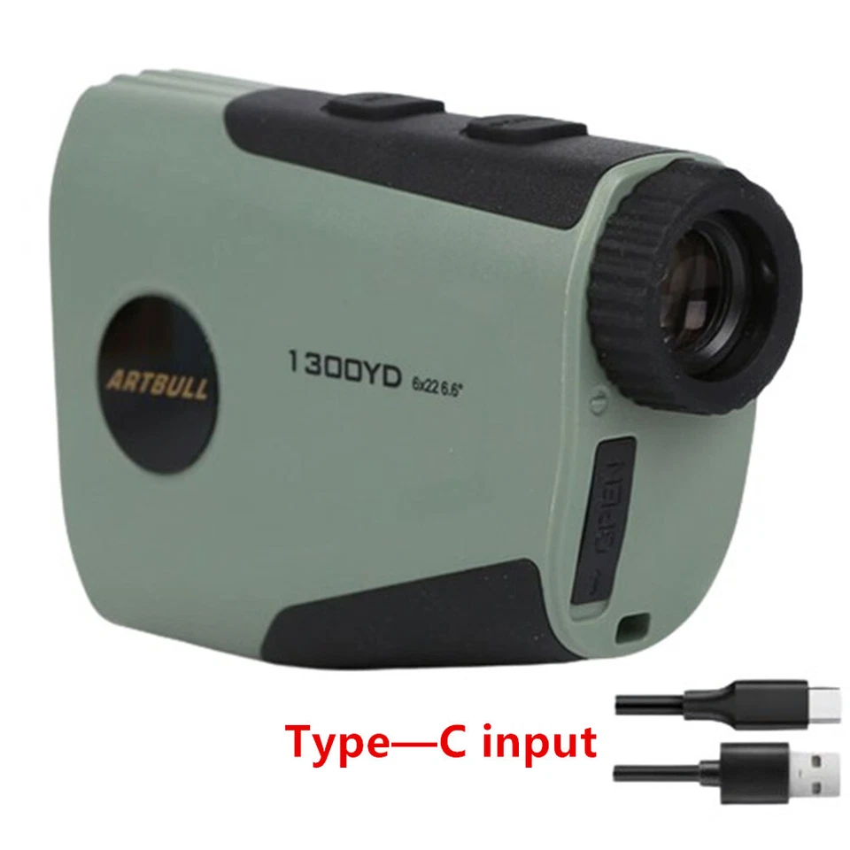 6x Laser Rangefinder Golf Finder New Telescope Range Tour Good Slope Hunting - Image 2 of 4