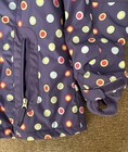 Lands End Kids Winter Ski Jacket Coat Side XL (16), Purple Polka Dots, Preowned — photo 3