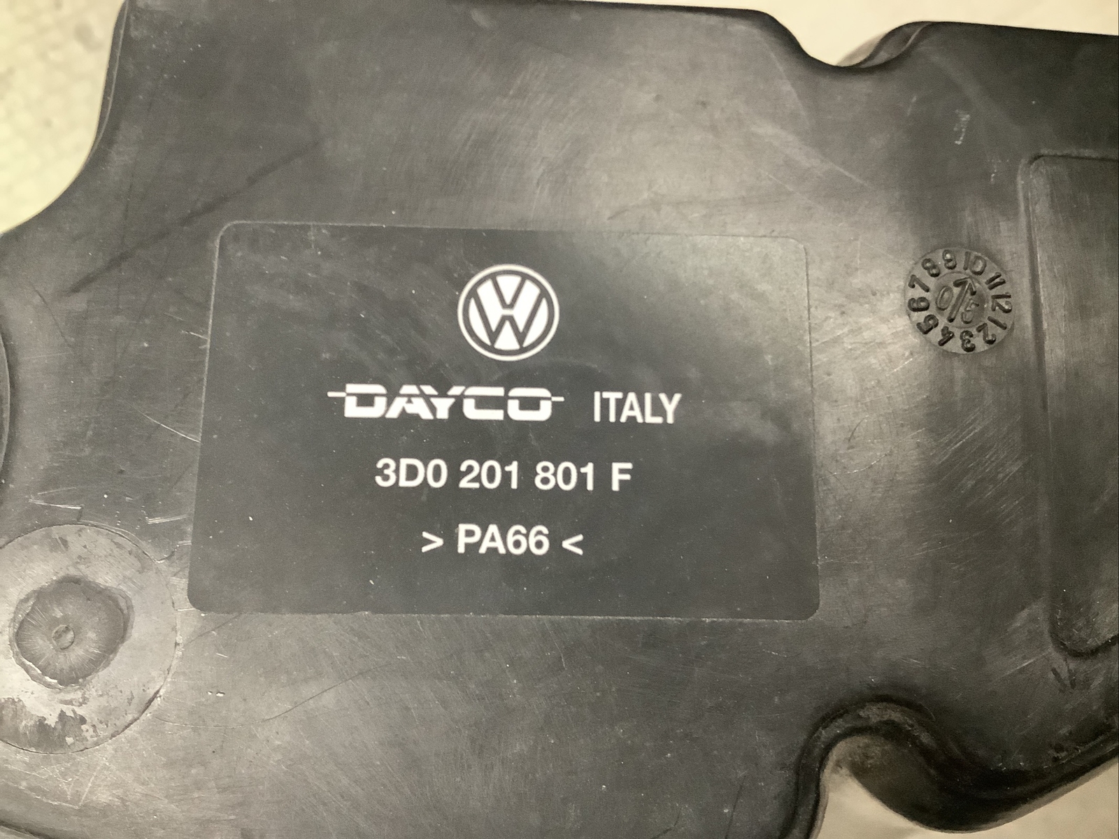 2006 Bentley Continental GT Charcoal Evap Canister 3D0201801F 2004-2011 GTC
