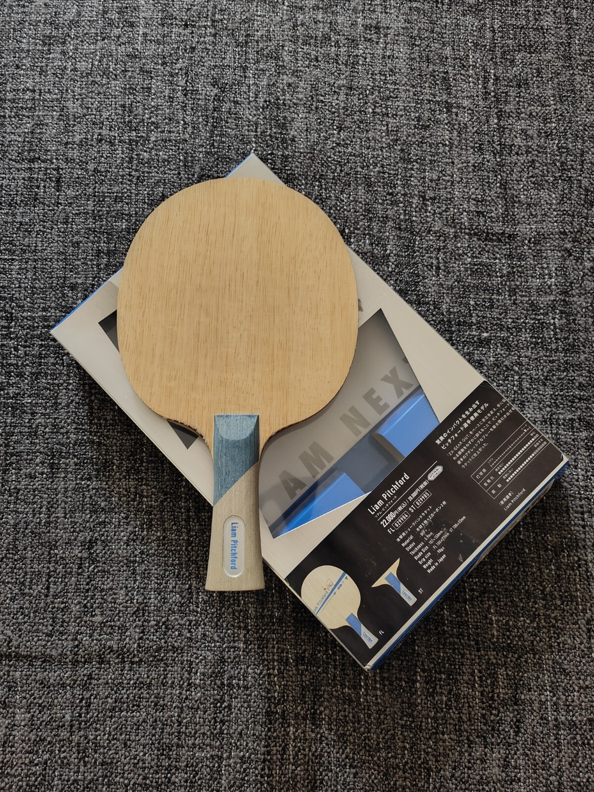 VICTAS Liam Pitchford Table Tennis Bat eBay