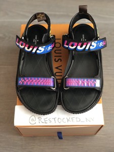 louis vuitton flat sandals
