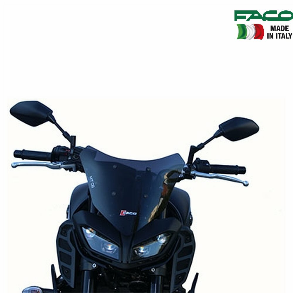 Cupolino Faco Fume' Scuro 3Mm Per Fantic Caballero Scrambler 125-250