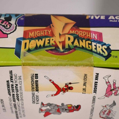Vintage 1994 Power Rangers Five Against Evil Creepy Crawlers Creator Pak & Box!! - Picture 3 of 12