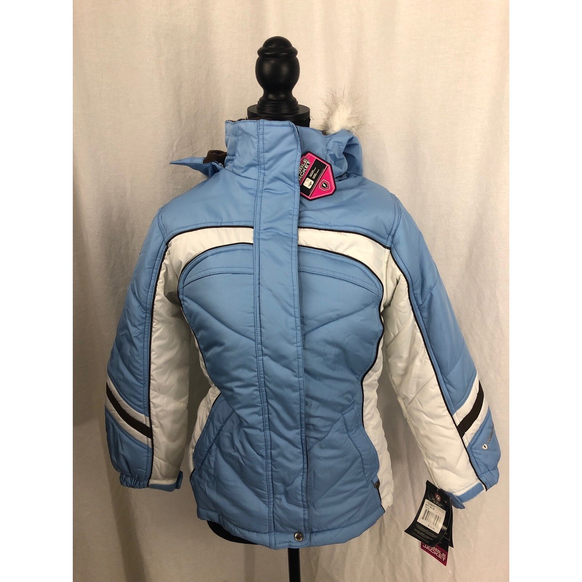 スキー HD! BUBBLE JACKET Protection System Kid's Ski Jacket Puffer Coat - NEW