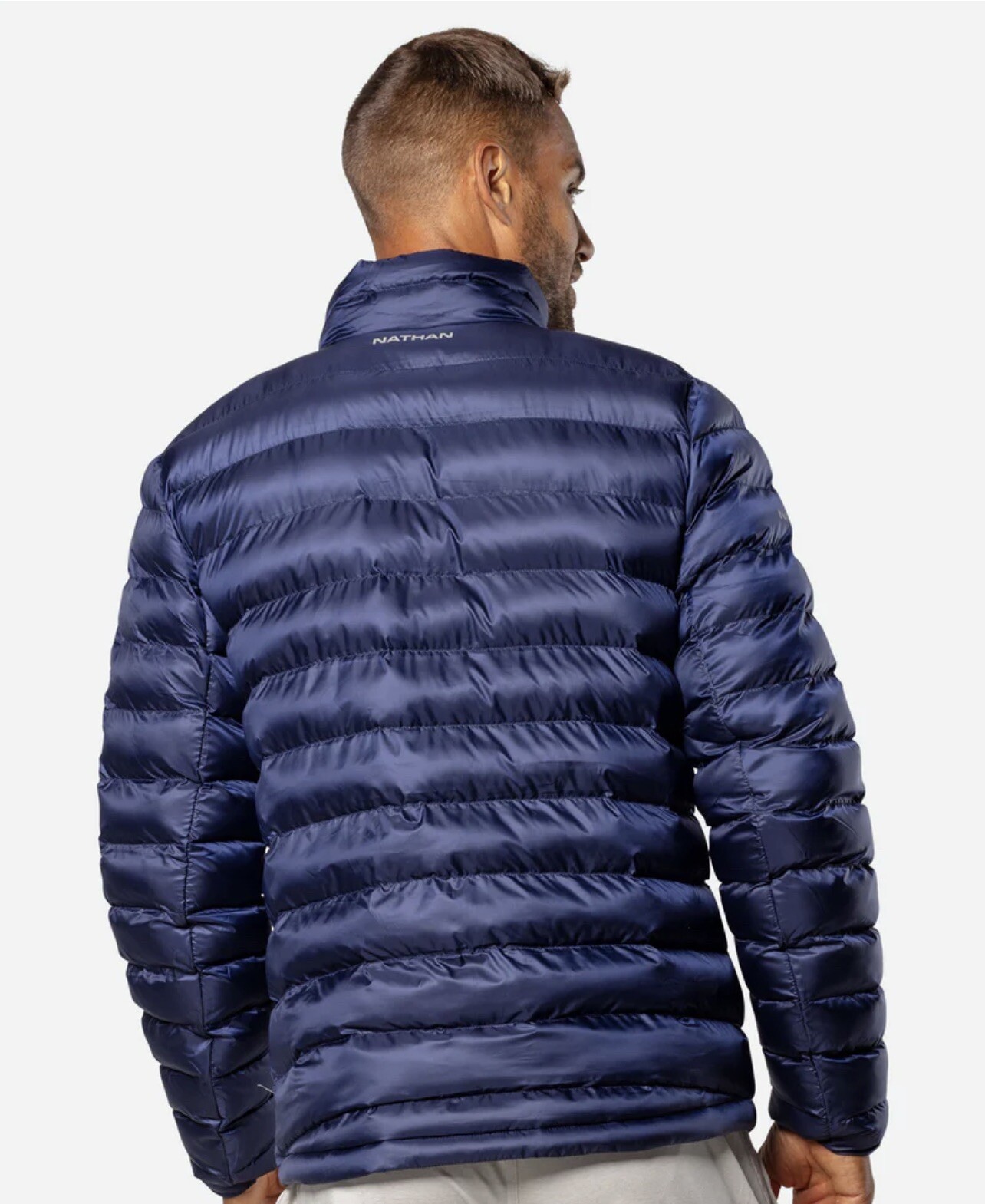 Nathan Men’s BFF Dark Blue Peacoat Windproof Waterproof Puffer Jacket Size L - second product detail image