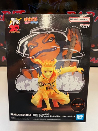 NEW RARE BANDAI BANPRESTO PANEL SPECTACLE UZUMAKI NARUTO ANIME FIGURE