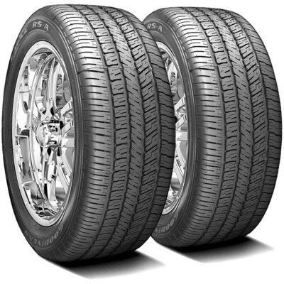 2 Tires Goodyear Eagle RS-A 255/45R20 101V (SBL) (OE) A/S All Season
