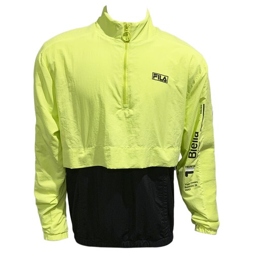Precio de Venta Sugerido por el Fabricante $74.99 Chaqueta Deportiva Ligera Fila Gus para Hombre Manga Larga Media Cremallera M 2xl