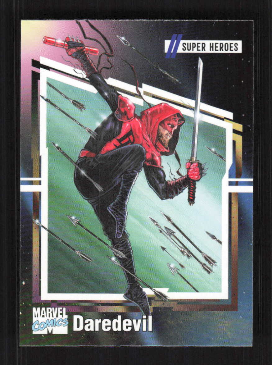 Daredevil 2024 Upper Deck Marvel Spider-Man Renditions Impel Super Heroes #78