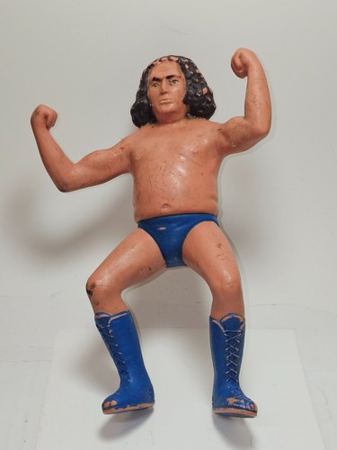 WWF Andre the Giant Long Hair Vintage 1984 Wrestli...