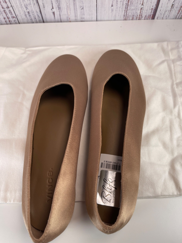 Vince Damen-Ballerinas 6,5 beige Satin Maxwell 2 neu ohne Karton UVP 220 $ - Bild 2 von 5
