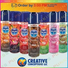 Skins Fruity Flavored Water Personal Lubricant💋Edible Natural Sex Lube Couples