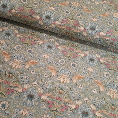 Tessuto William Morris Kelmscott Collection largo 110 cm, Ladro di fragole - Foto 105 di 129