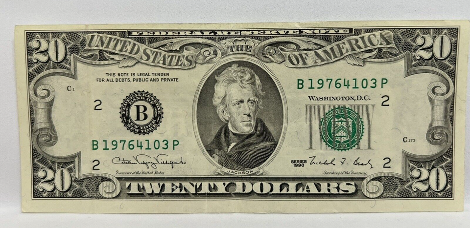 1934 Five Thousand Dollar Federal Reserve Note World Banknotes & Coins Old Money