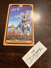 Marvel Heroclix X of Swords Five of Swords Tarot Card