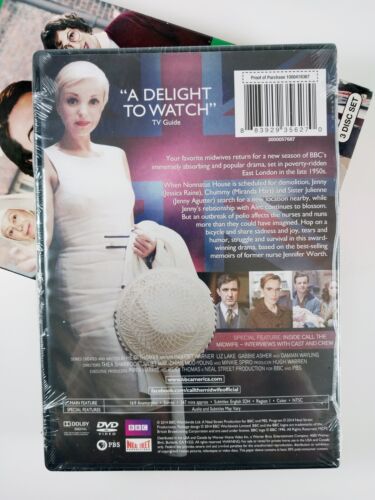 Call the Midwife : Season Three - S3 (DVD, 2014) 3 Disc Set - Sealed - Imagen 3 de 3