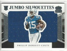 Phillip Dorsett 2015 Crown Royale Jumbo Silhouettes #d 18/99 RC #JS-PD Rookie