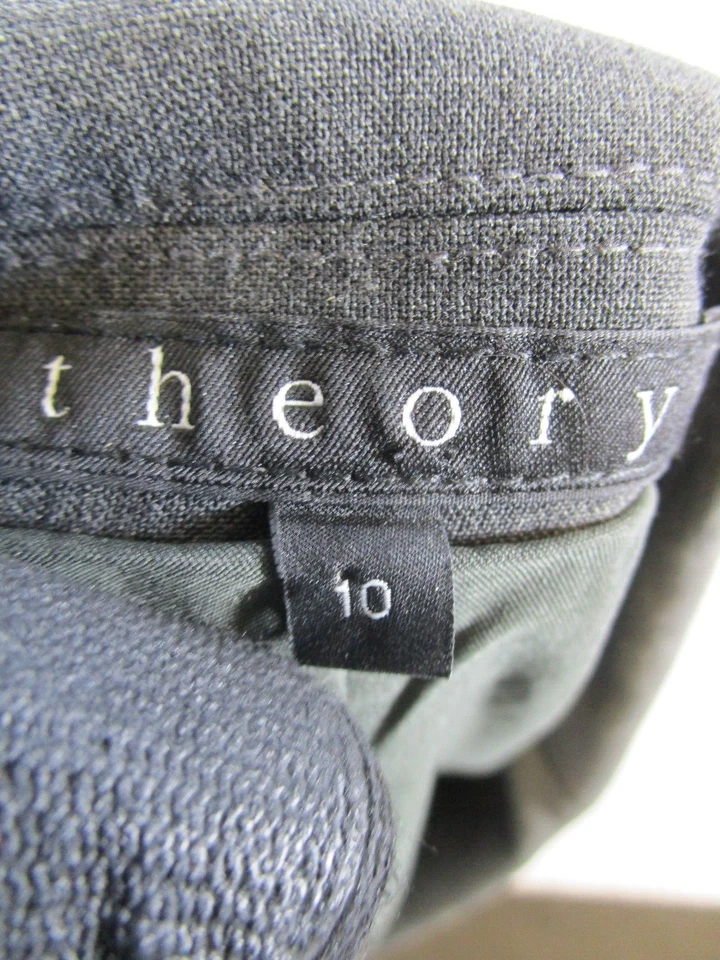 Theory Blazer Womens 10 Gray Sports Coat * - Image 3 of 4