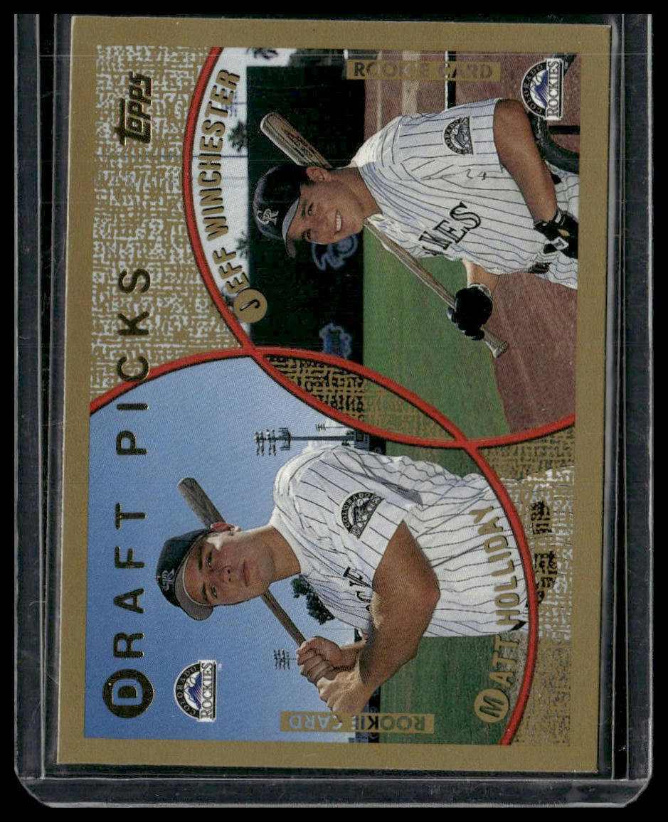 1999 Topps #442 - Matt Holliday / Jeff Winchester RC