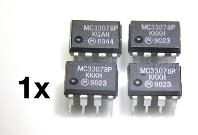 Circuit Intégré MC33078D - Ampli-op (OP-AMP) SMD, Marque STMicroelectronics, Neuf